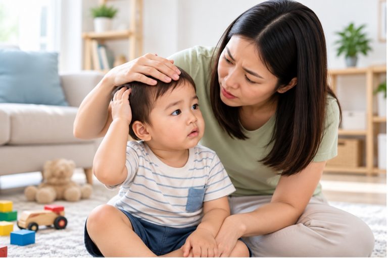 Anak Terbentur Kepalanya Saat Bermain: Kapan Orang Tua Perlu Khawatir?